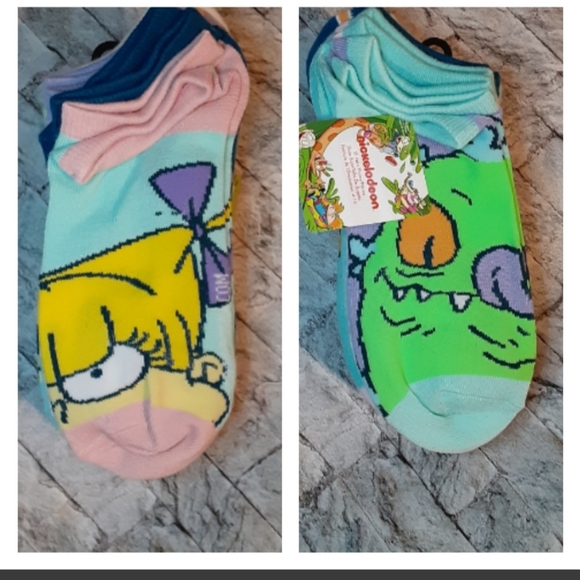 NICKELODEON'S RUGRATS SOCK SET OF 10 - Picture 1 of 5